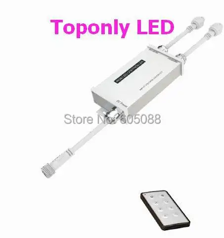 

IP65 waterproof wireless rgb led controller+RF remote control,DC12/24V,ideal for all kinds of normal rgb led luminaries!