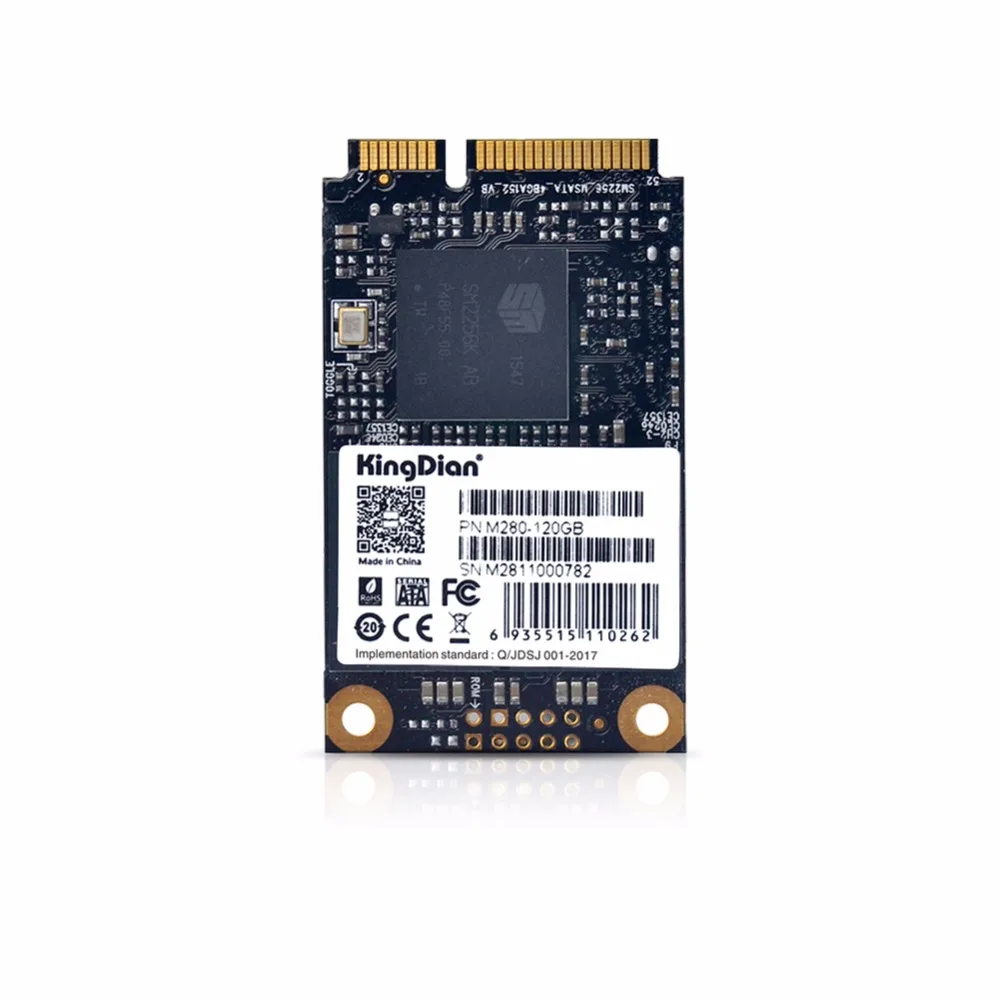 (M280-120GB) Kingdian бренд 560/381 MB/S высокую производительность mini pcie SSD накопитель mSATA 128 г 120 ГБ