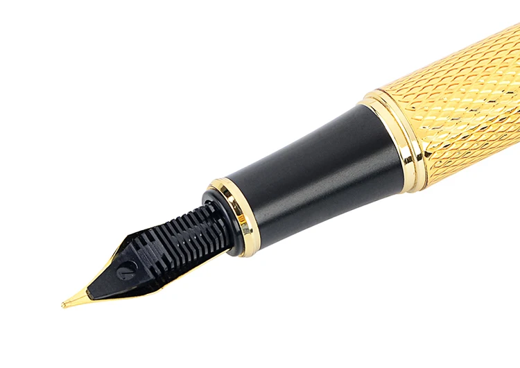 Роскошный бренд, деловая перьевая ручка Jinhao 1200, Восточный Дракон, дизайнерские металлические чернильные ручки, школьные офисные канцелярские принадлежности