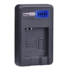 PowerTrust 1200mAh NB-4L NB 4L NB4L Battery + LCD USB Charger for Canon IXUS 60 65 80 75 100 I20 110 115 120 130 IS 117 220 225 ► Photo 3/6