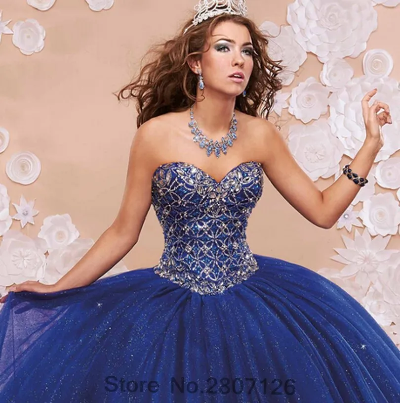 Azul real 2017 vestido de Bola Vestidos de Quinceañera Durante 15 Años Princesa Estilos Brillantes Faldas de Tul Vestidos De Anos|dresses for 15|ball gowns quinceanera dressesquinceanera dresses - AliExpress