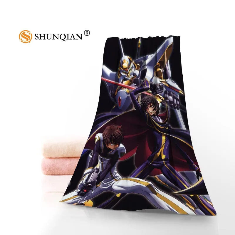 Сливовый Новое поступление Code Geass Lelouch Восстания уход за кожей лица Полотенца/ванна Полотенца индивидуальный из микрофибры тканевые полотенца Размер 35 x75cm, 70x140 см - Цвет: Сливовый