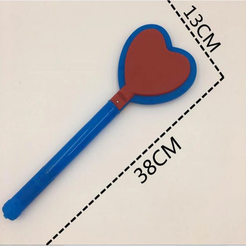 38CM LED Light Stick Love Shape Clap Your Hands Flashing Sticks Children Concert Prop Bar toy FestivalWeddingPartyDecoration (7)