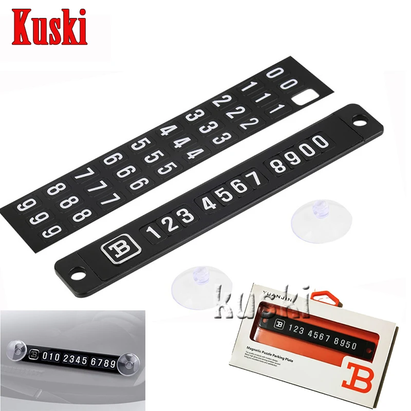 

Car Styling Temporary Parking Card Sticker For Peugeot 307 206 308 407 207 2008 3008 508 406 208 For Acura MDX RDX TSX Accessory