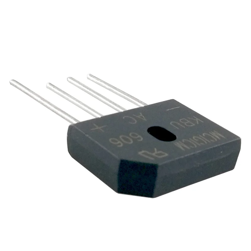 MCIGICM 10PCS 6A 600V diode bridge rectifier kbu606