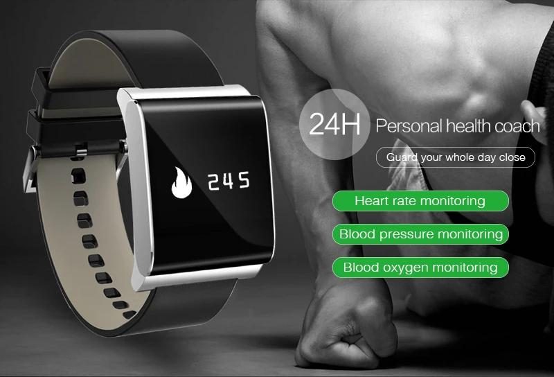 Smartch 2017 touch screen smart bracelet X9 plus upgraded heart rate monitor blood pressure oxygen monitor