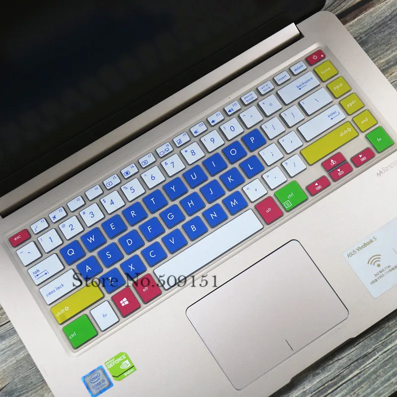 15 15,6 дюйма клавиатура протектор кожного покрова для Asus vivobook s15 x510UQR x510uf x510uq x510 x510u S510 S510UA S510UN S510UQ