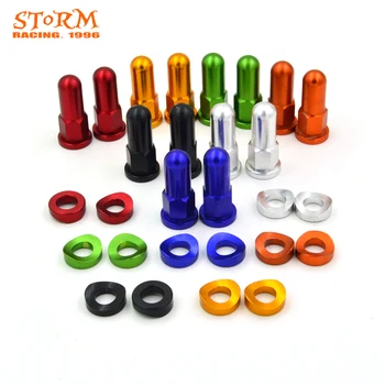 

MX Rim Lock Covers Nuts Washers Security Bolts For CR CRF YZF YZ WRF DRZ KX KLX KXF RM RMZ EXC SX SXF 125 150 300 250 450 500