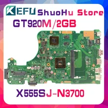 KEFU For ASUS X555SJ X555S A555S N3700 CPU laptop motherboard tested 100% work original mainboard KEFU For ASUS X555SJ X555S A555S N3700 CPU laptop motherboard tested 100% work original mainboard