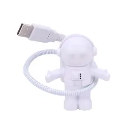 Высокое качество-Астронавт USB светодио дный лампа для ноутбука Рабочий стол компьютерный стол лампа ночные огни