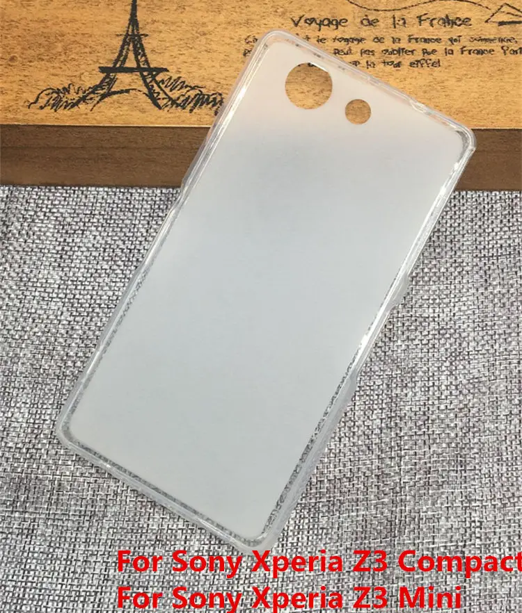 Мягкий силиконовый чехол для Sony Xperia Z3 Compact Mini Z3C D5803 M55W 4 6 дюймов резиновый