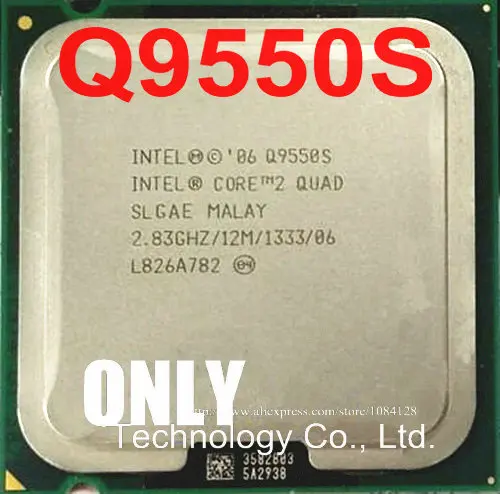 Процессор intel Core 2 Quad Q9550S cpu 2,83 ГГц/LGA 775/12 МБ/Quad-core/65 Вт Процессор