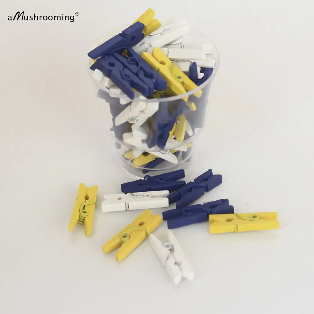 navyyellowwhite 25 золотых Фольга розового и белого цветов мини-прищепки с пересекающимися мигающими звездами с принтом «маленькая звезда/розовый наряд для первого дня рождения Декорации для маленьких девочек душ/страна Свадебный декор - Цвет: navyyellowwhite