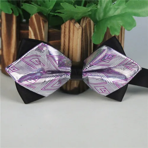 Мужские бабочкой для свадьбы полиэфирных нитей галстук-бабочка с цветочным принтом воротник галстук галстуки Noeud Papillon Галстуки - Цвет: 13