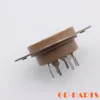 Brand new 8 pin octal electron tube sockets for EL34 KT88 6V6 GZ34 6550 KT120 EL37 GZ32 HIFI vintage amplifier DIY PCB mount ► Photo 3/3