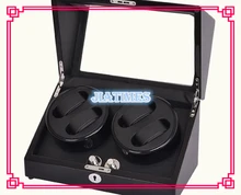 Watch Winder Storage Display Case Box Rotate Leather Wooden 4 0 Automatic NEW