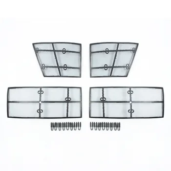 

Wtfs Stainless Steel ABS Insect Grille Mesh Grill Inserts Insect Net Insect-Proof Net for Nissan Terra 2018 [QP1156]