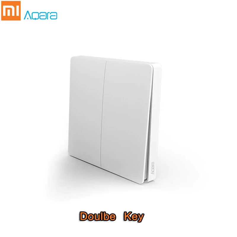 

Original Xiaomi Aqara Smart Switch Light Remote Control ZiGBee wifi Wireless Key Wall Switch support mijia Mi Home APP Double