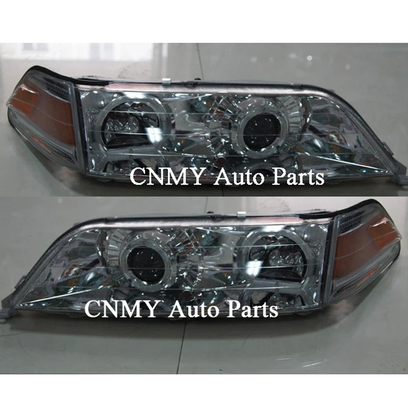 Dual Halo Angel eyes Headlights Projector lens Head lamps for Toyota