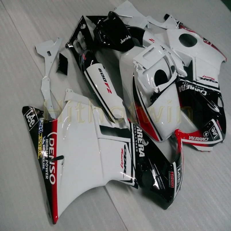 F Пользовательские Обтекатели мотоцикла для HONDA CBR600F2 1991-1994 ABS пластиковые моторные панели+ Botls+ синий белый M2 - Цвет: F