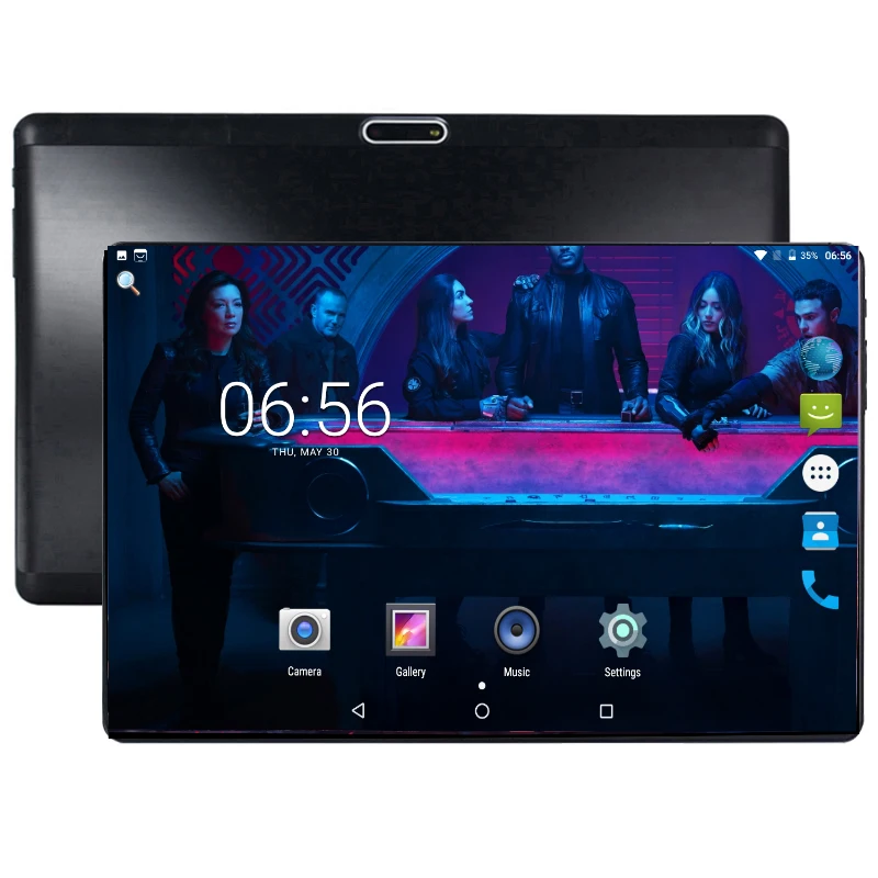 

SHELI Android Tablet PC Tab Pad 10 Inch IPS 8 Core 4GB RAM 64GB ROM Dual SIM Card 4G LTE Phone Call 10.1" Phablet + Gifts