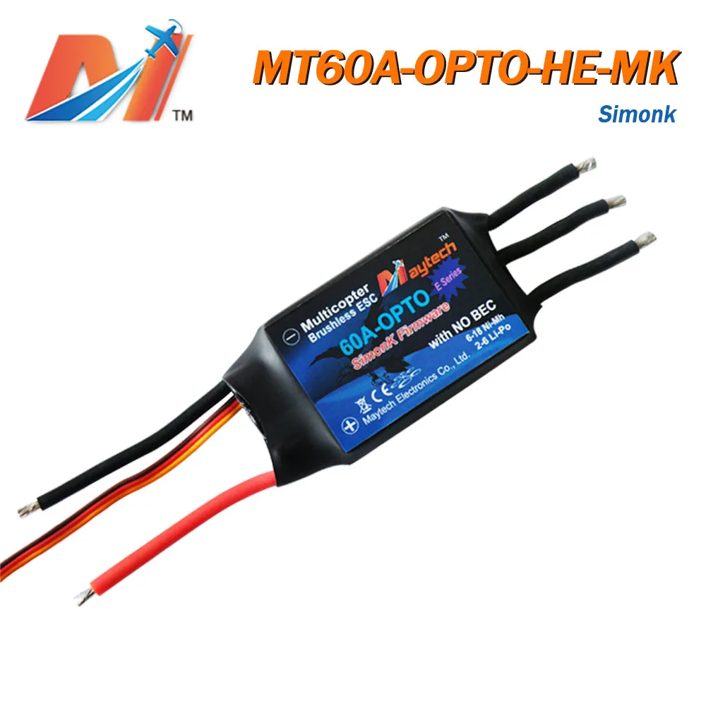Maytech распродажа ESC 60A Мультикоптер FPV ESC с прошивкой Simonk для квадрокоптера uav