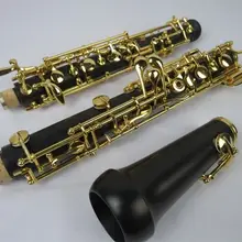 Большой Профессиональный ebony концертный полностью автоматический oboe, позолоченный Ключ C#9460