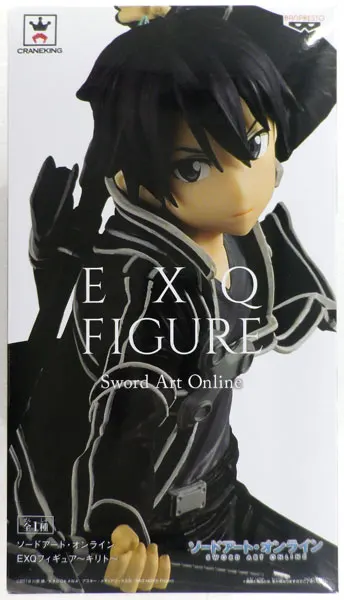 100% оригинальная коллекция Banpresto EXQ SAO Figure KIRITO от &quotSword Art Online&quot|Игровые фигурки и