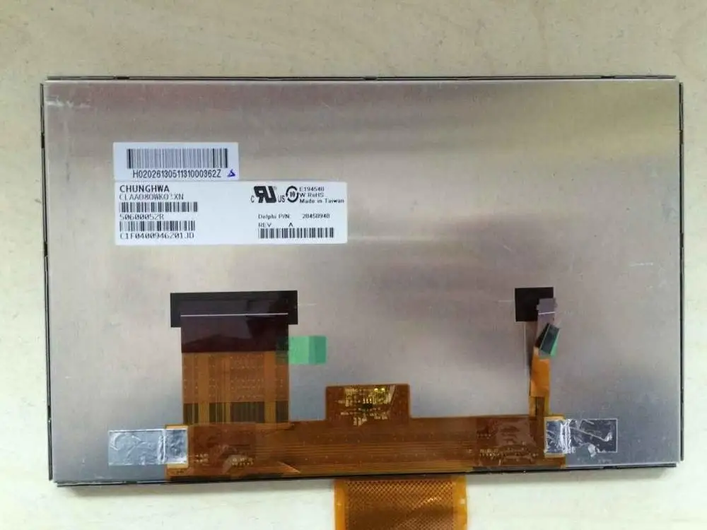 Оригинальный Автомобильный ЖК экран G070VTN02.0 WDG0173 FGH VZW01 CLAA080WK08XN|ЖК-экраны и панели