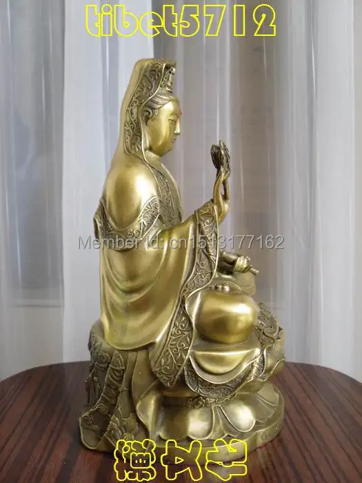 Тибетская Буддийская бронза целительные медикаменты статуя Будды статуя с лотосом бас 26 см бронзовая отделка Будда целебная статуя