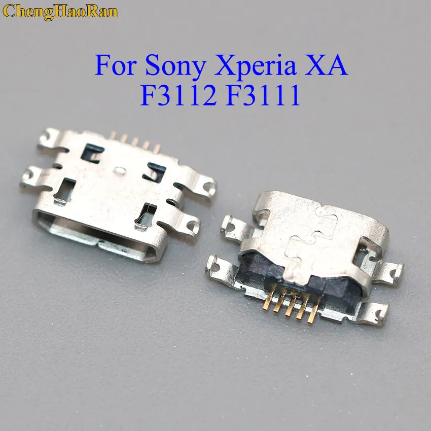 ChengHaoRan 5-контактный micro USB разъем для зарядки Sony Xperia XA F3112 F3111 запасная часть |