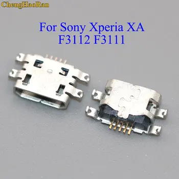 

ChengHaoRan For Sony Xperia XA F3112 F3111 micro mini USB 5 pin Charging Port Connector Jack Socket Repair Part replacement