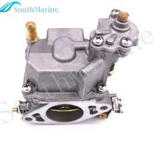 Лодочный мотор карбюратор в сборе 66M-14301-12-00 для Yamaha 4-тактный 15hp F15 Электрический Подвесной лодочный двигатель