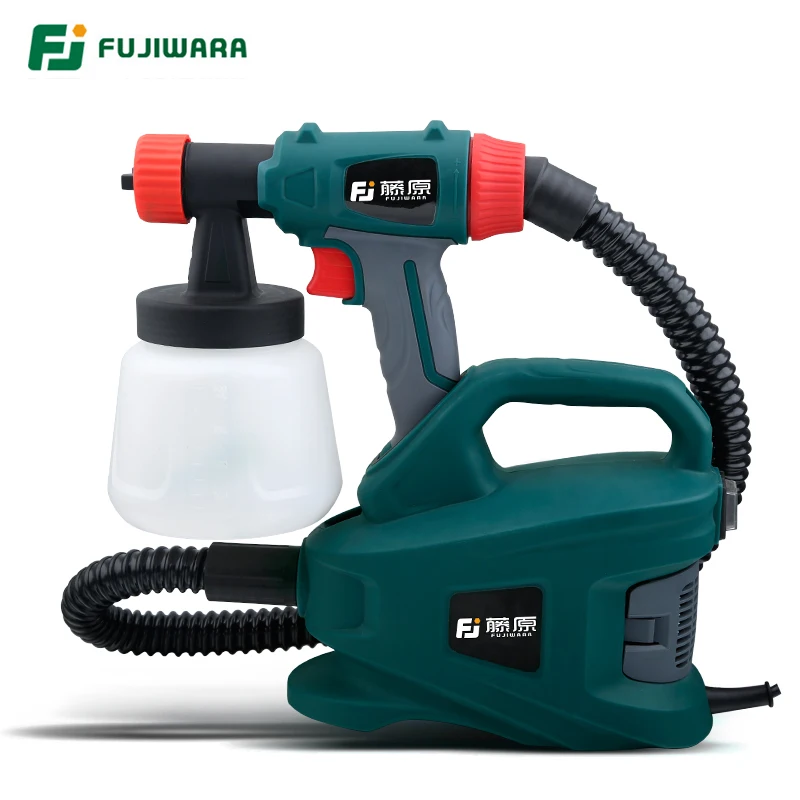 Hot Product Aliexpress FUJIWARA 800W Electric Spray Gun Latex Paint