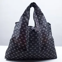 Женская водонепроницаемая оксфордская складная эко сумка для покупок сумка Портативные многоразовые для бакалейный продуктов хранения крупная сумка рециркулирующая сумка