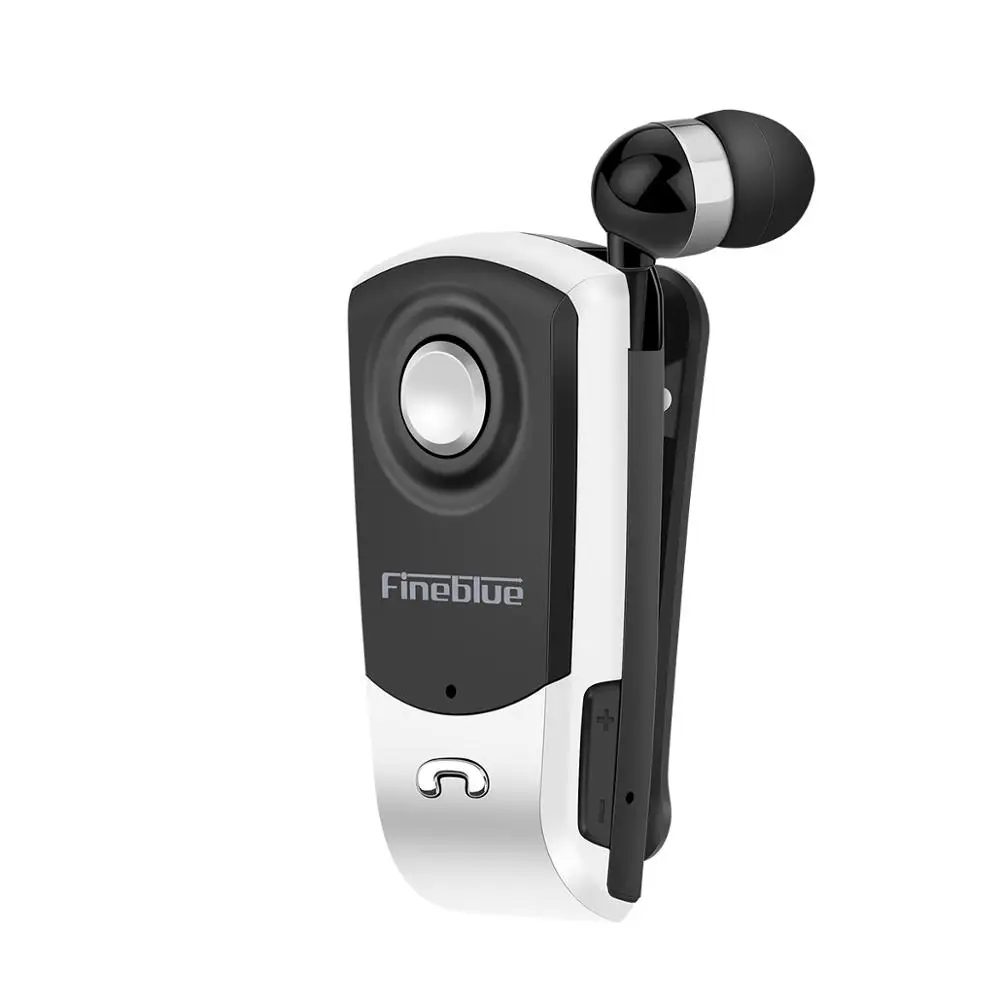 Fineblue F960 Bluetooth наушники Беспроводной Handsfree наушники гарнитура бизнес с микрофоном Звонки напомнить износ вибрации клип водителя - Цвет: no box