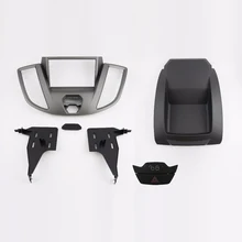 Двойной din Радио Переходная для Ford Transit+ с выключателем приборной панели DVD панель стерео CD отделка лицевая, приборная панель рамка Крышка