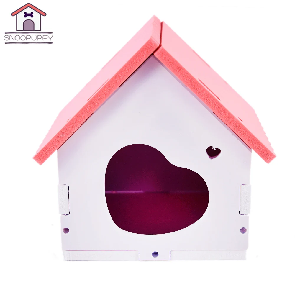 

Wood Cage For Hamsters Guinea Pig House Hedgehog House Hamster Rat Squirrel Hammock Cut Heart-Shape Hamster Accessories ZG0013