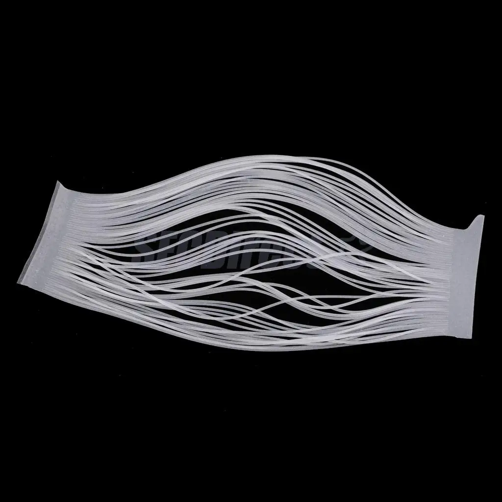 100% Silicone Flutter Legs Silicone Skirts Fly Tying Materials Beards for Flies Jigs Lures Tying Making DIY