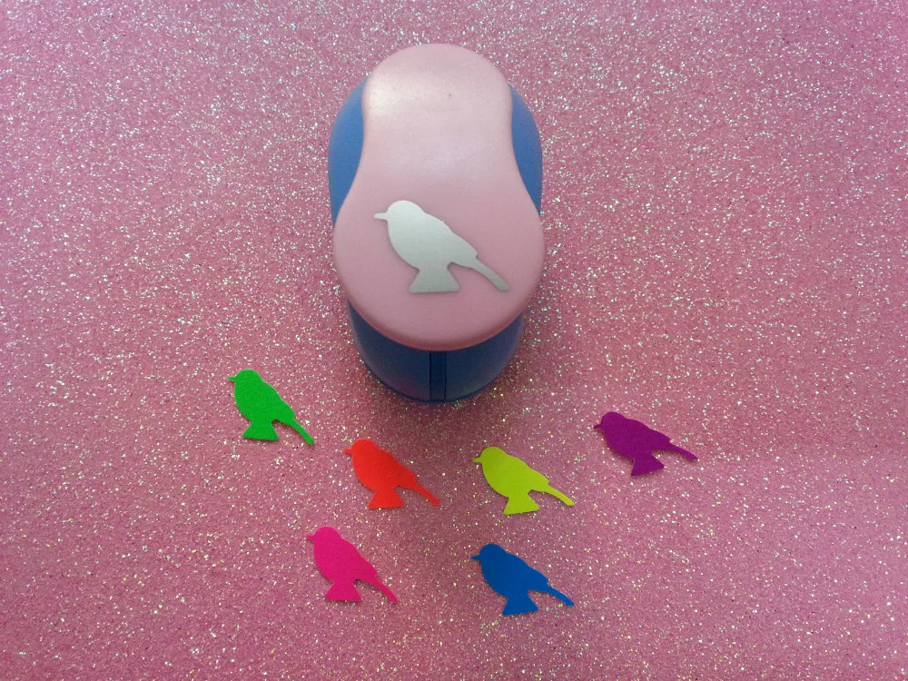 free ship 1 inch new bird craft punch for Scrapbook handmade pigeon punch eva foam punch