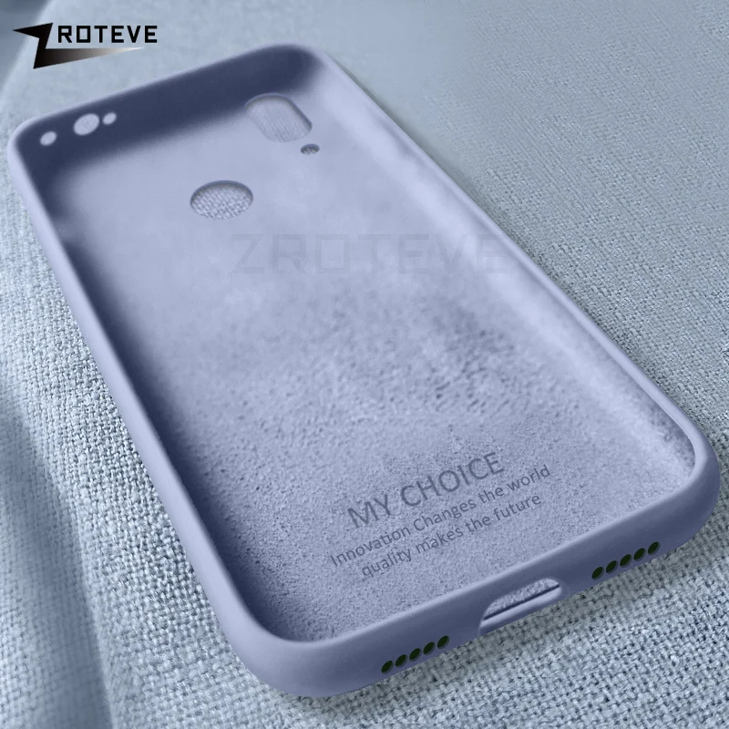 ZROTEVE чехол Xiaomi Redmi Note 7 Чехол тонкий из ТПУ мягкий 6 Pro 5 Жидкая силиконовая задняя