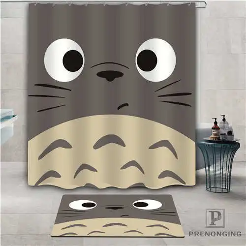 На заказ lovely cat (1) водонепроницаемый занавеска для душа коврик дома ванной