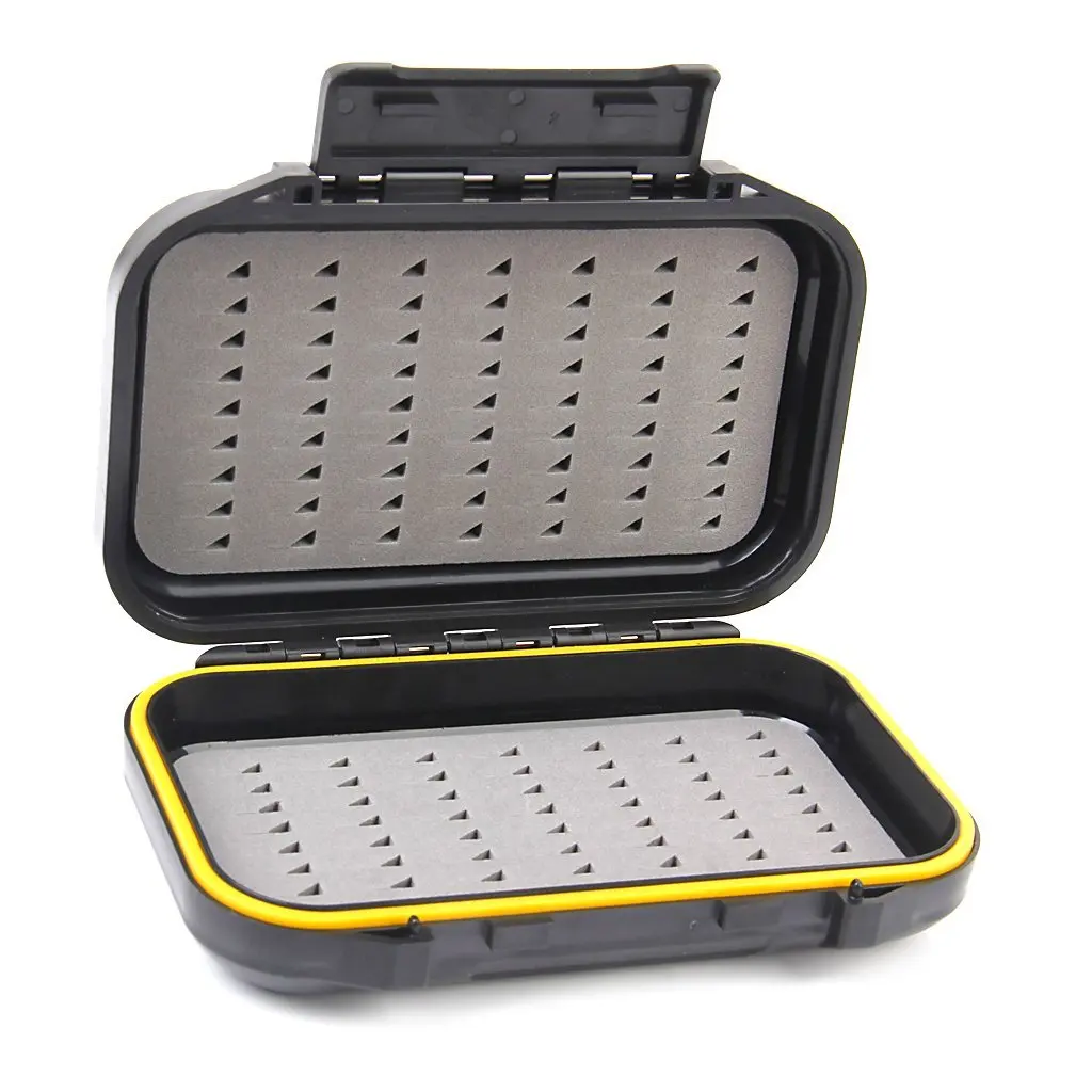 

MAXIMUMCATCH Waterproof Dual-Layer Fly Fishing Bait Storage Case Box