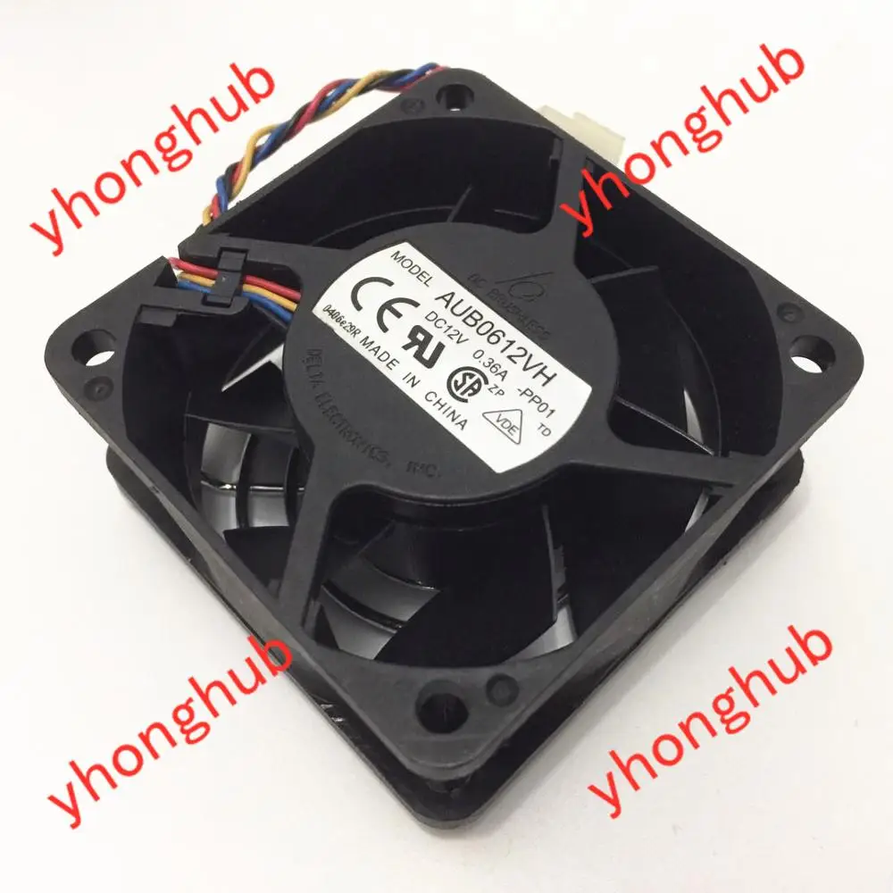 Delta Electronics AUB0612VH PP01 Server Cooler Fan DC 12V 0.36A