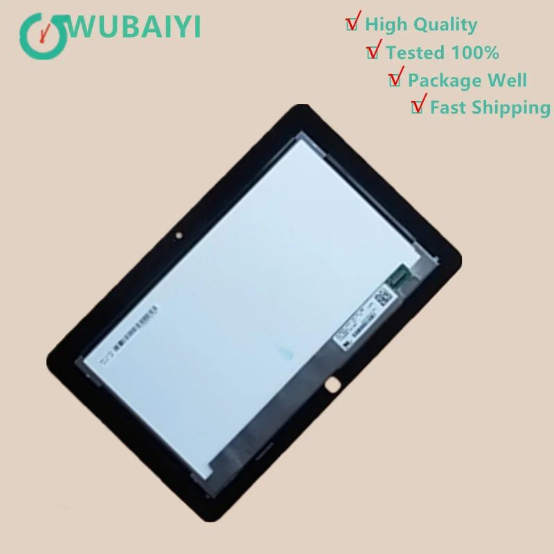 

Black Touch Screen Digitizer with Full LCD Display Assembly For Dell Latitude 10 ST2 LCD Panel+free tools