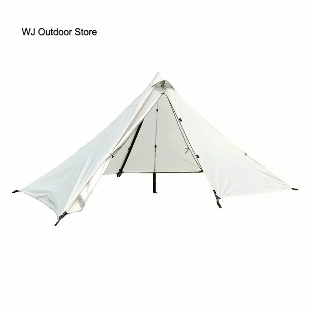 

WJ Outdoor Camping Tarp Rodless Rainfly waterproof Tent Ultralight cooking tent Windproof flysheet