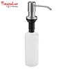 Deck Mount Stainless Steel Kitchen Sink Countertop Soap Dispenser Built in Hand Soap Dispenser Pump, Large Capacity 13 OZ Bottle ► Photo 1/6