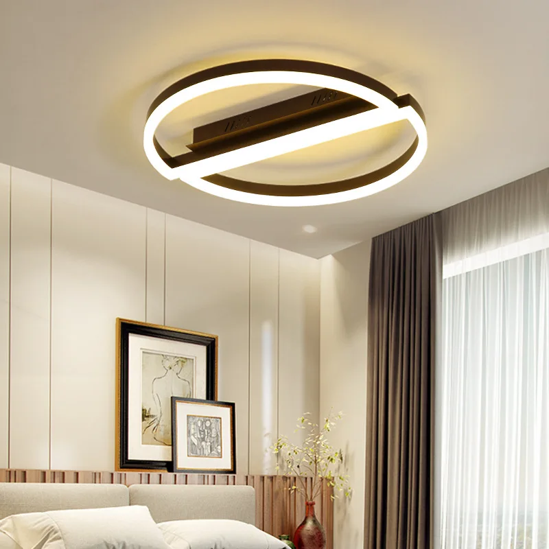 

Modern Minimalism Remote dimming LED ceiling lights Round bedroom Livingroom kitchen Ceiling lamp lighting lamparas de techo