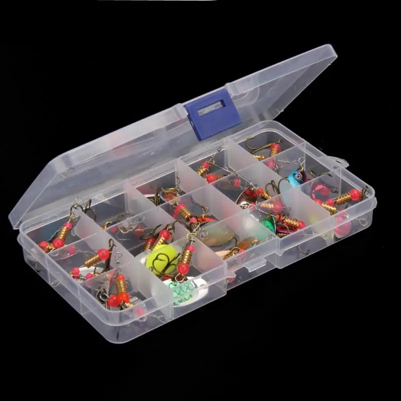 30pcs Assorted Fishing Lures Sheet Life-like Swimming Trout Spoon Metal Fishing Lures Spinner Baits Bass Tackle 30pcs Assorted Fishing Lures Sheet Life-like Swimming Trout Spoon Metal Fishing Lures Spinner Baits Bass Tackle