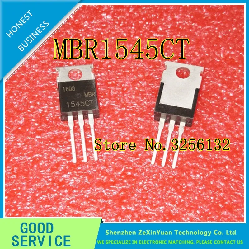 20 шт./лот MBR1545CT MBR1545 MBR 1545CT TO-220 транзисторы | Электроника
